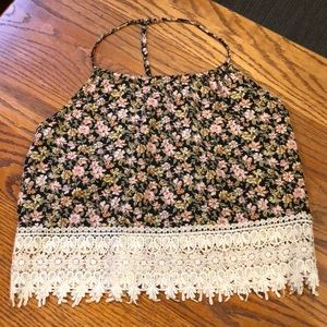 Floral tank top